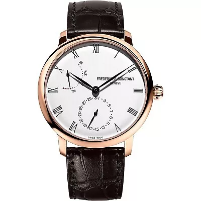 Frederique Constant FC-723WR3S4 Men's SlimLine Silver-Tone Dial Automatic Watch • $1669.35