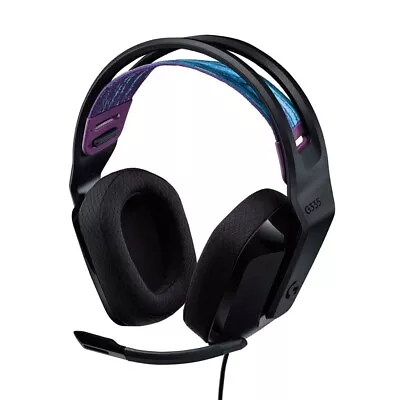 Logitech G335 Wired Gaming Headset - Black - PC • $98