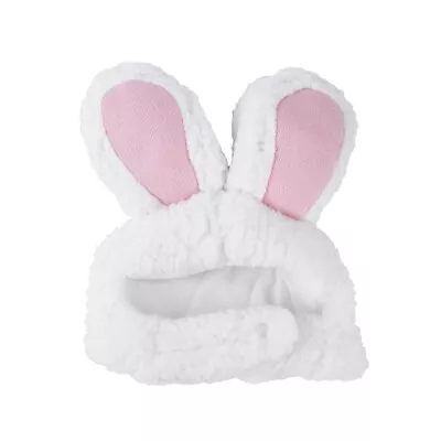 Bunny Cosplay Hat Pet Party Dress Up Cat Headwear Rabbit Ears Hood • £7.75