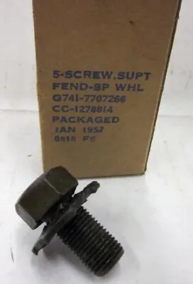 Dodge M37 G741 3/4 Ton 4x4 Military Fender Support Screw NOS • $30