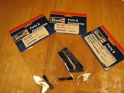 Revell RC Helicopter Apache/Blackhawk RMXE6033 Main & (2) RMEX6034 Tail Blades • $4.75