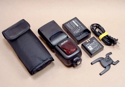 $95 • Buy GODOX V860IIs Camera Flash For Sony Cameras  Black ---EXCELLENT