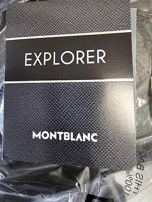 Montblanc Explorer Cologne Tester • $15