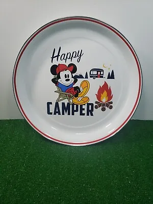 Disney Happy Camper White Enamel Serving Tray Platter Target 16  • $19.95