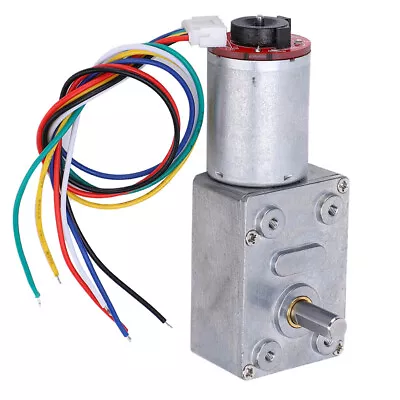 400RP Gear Motor Worm Gear Speed Reducer Hgh Torsion DC Motors DC12V JGY371 • $18.85