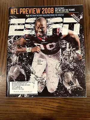 2008 September 8 Espn The Magazine - Mario Williams Cover - • $6.99