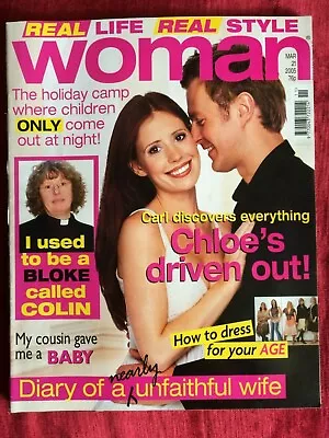 WOMAN Mag 21/03/2005 AMY NUTTALL Jayne Middlemiss Rhonda Easdale Trisha Goddard • £5.99