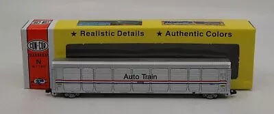 Con-Cor 0001-603036-2 N Scale Amtrak Tri-Level Auto Train Auto Rack Car LN/Box • $18.49