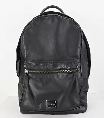 Oroton Genuine Leather Classic Back Pack In Black • $315