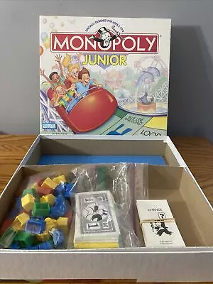 Monopoly Junior Board Game Parker Brothers COMPLETE • $7