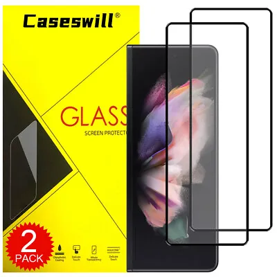 £7.14 • Buy For Samsung Galaxy Z Fold 4 3 2 5G W23 Tempered Glass Front Screen Protector