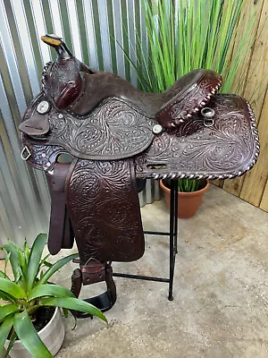 15  Vintage BILLY ROYAL Western EQUITATION Show Saddle ~ NICE!!! • $575