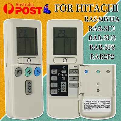 $11.37 • Buy Air Conditioner Remote Control RAR-2P2, RAR-3U1, RAR-3U3, RAS-80YHA For Hitachi