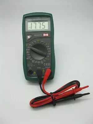 MASTECH MS8221D 1999 Count Digital MultiMeter 15mm LCD Data Hold Diode Test • $26.96