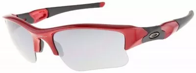 Oakley Flak Jacket Sunglasses 03-906J Infrared/Black Iridium Asian • $133