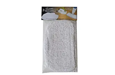 Home-Tek Micro -Fibre Woven Steam Mop Pads  Pack Of 3 • £4.99