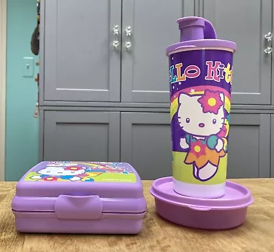 Tupperware Hello Kitty Lunch Sets-Several Choices-NEW-SHIPPING INCLUDED • $24.99