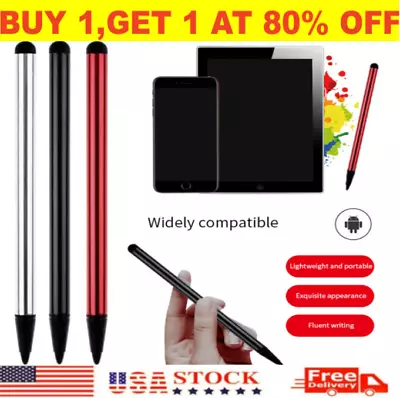 2 In 1 Touch Screen Pen Stylus Universal For IPhone IPad Samsung Tablet Phone PC • $1.99