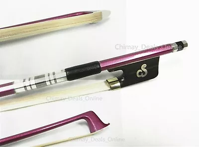 New Classical Fiberglass Viola Bow With Leather Grip 15 -16.5 .Free Shipping • $49