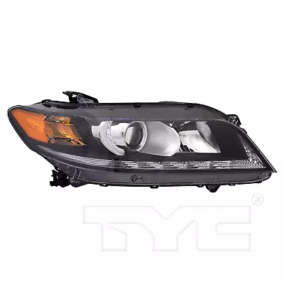 TYC Right Halogen Headlight For Honda Accord Coupe 3.5L V6 2013-2015 Models • $166