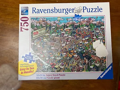 Puzzle Ravensburger  Puzzle 750 Piece In Unopened Bag Supersize 32 X 34 Inches • $17.99