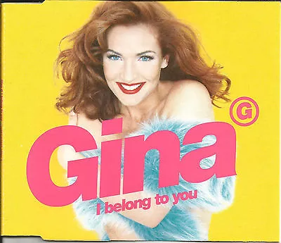 GINA G I Belong To You 6TRX W/ RARE MIXES & DUB & EDIT CD Single SEALED USA Sell • $24.99