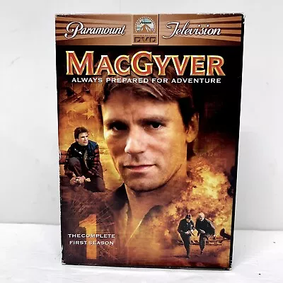 MacGyver Always Prepared For Adventure Complete First Season 1 DVD Movie Box Set • $8