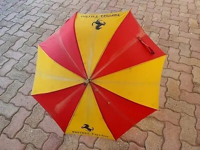Ferrari Turbo Formula 1 Umbrella 80's Pit Stop Lane Gilles Villeneuve Tambay F1 • £138.56