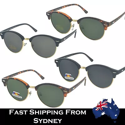 2023 Hot ClubRound Mens Womens Retro Vintage Sunglasses Polarized Optional • $19.99