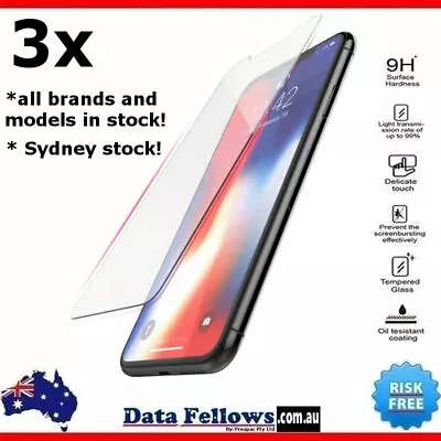 $11.59 • Buy Xiaomi Pocophone F1 3pcs Tempered Glass Screen Protector LCD 9H Xiao Mi