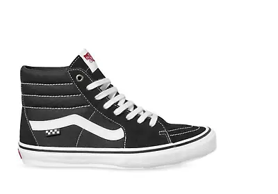Vans Shoes Sk8-Hi (Pro) Skate Shoes BLACK / WHITE Aust High Top Classics SK8 HI  • $124.56