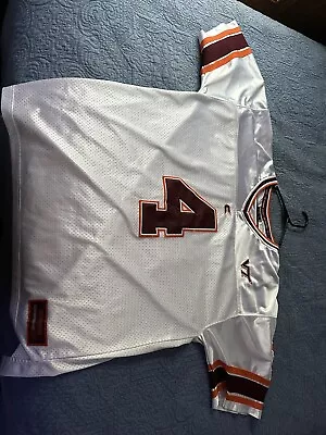 Vintage Stitched Virginia Tech XL White Football Jersey • $35