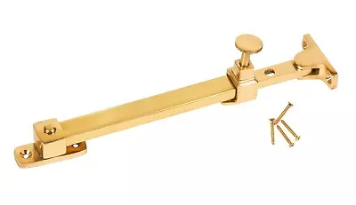 Brass Telescopic Casement Window Stay - Polished Brass Finish • $26