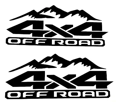 4x4 Decal Sticker Off Road 1500 2500 For Dodge Ram Dakota Truck Set Vinyl Bed • $9.95