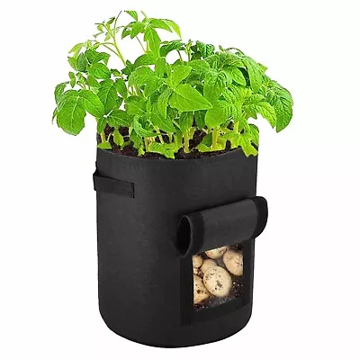 8PCS Plant Growing Bags Potato Fruit Vegetable Garden Planter Growing Bag  • £32.99