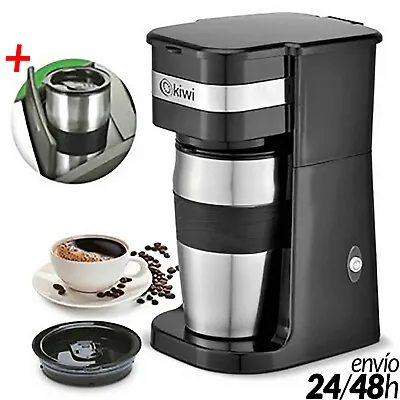 £31.25 • Buy Coffee Maker Pro + Thermo 420ML 700W E-Cig Function Keeps Hot Machine Coffee
