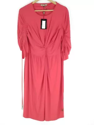 Biba - Costume Drama - Red - Ruched - Dress - NWT - Size 14 • £4.99