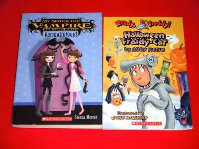 Ready Freddy Halloween Fraidy Cat My Sister The Vampire Vampalicious Book Lot • $8.99