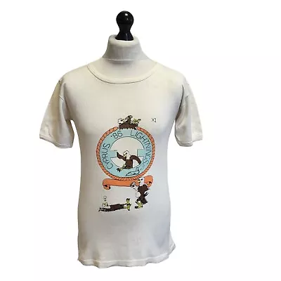 £34.99 • Buy Vintage Army Cyprus T-Shirt Lightenings 86 Retro Army Armed Forces Men's M