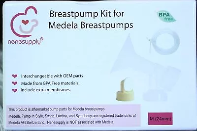 Nenesupply Pump Parts For Medela Pump In Style Breastpump PISA 2 Medium 24mm • $18