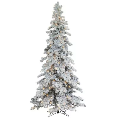 Sterling 5822--90C 9 Ft. Heavily Flocked Layered Spruce Christmas Tree  • $170.56