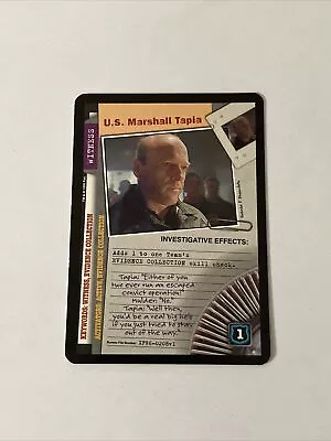 The X-Files CCG Witness US Marshall Tapia • $2.07