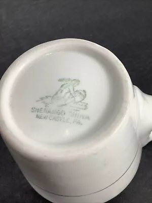 Vintage Shenango China® Double Green Stripe Vitrified Diner Mug~6oz • $6