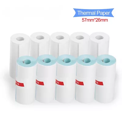 Thermal Paper Label Sticker Paper Portable Mini Bluetooth Label Notes Printer • $14.71