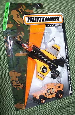 Matchbox Sky Busters Land & Air 2 Pack F-35B & Truck MBX Mission Combat 2013 • $35