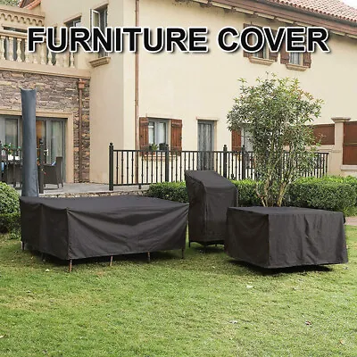 $27.89 • Buy Waterproof Outdoor Furniture Cover Garden Patio Rain UV Table Protector Chair