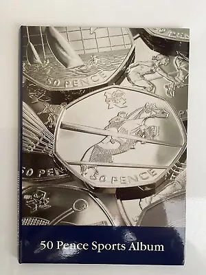 Full Set Olympic 50p Coins With Album • £69.99