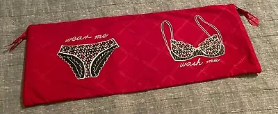 Vera Bradley Wash & Wear Organizer In Tango Red - Travel Luggage - Lingerie Bag • $16.75