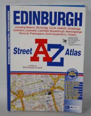 Geographers A-Z Street Atlas - Edinburgh - Edition 3a 2003 • £3.49