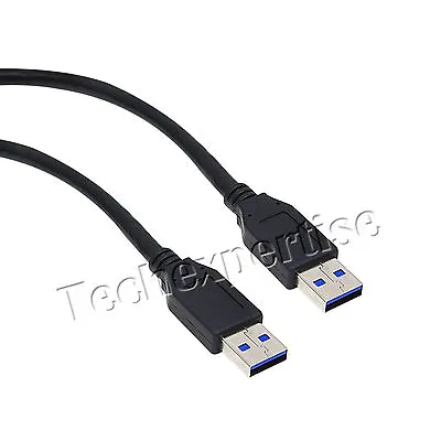 $7.99 • Buy 0.5m 50cm Premium USB 3.0 Data Extension Cable SuperSpeed -Type A Male To A Male